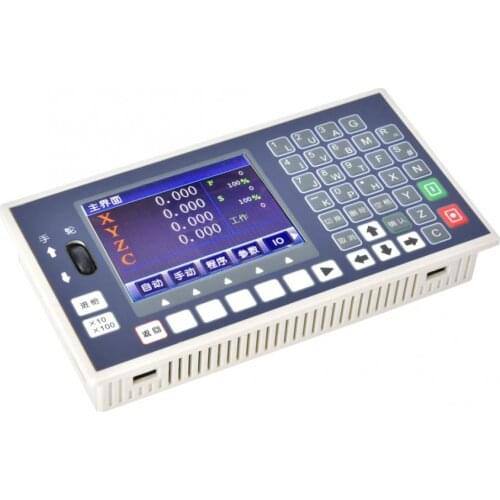 3 axis/4 axis CNC Controller Stepper Servo Motor Programmable Controller LCD Screen CNC Motion System Pulse Output USB