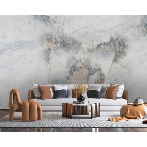Custom обои 3d 3D wallpaper modern abstract glittering marble texture wall painting living room artist home decoration wallpaper