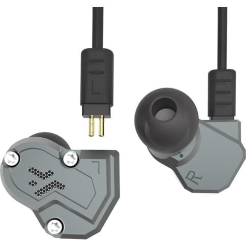 Newest Revonext QT3 2DD+2BA Hybrid Technology In Ear Earphone HIFI Balanced Headset for Running Sport Headplug Earbud QT2 QT5