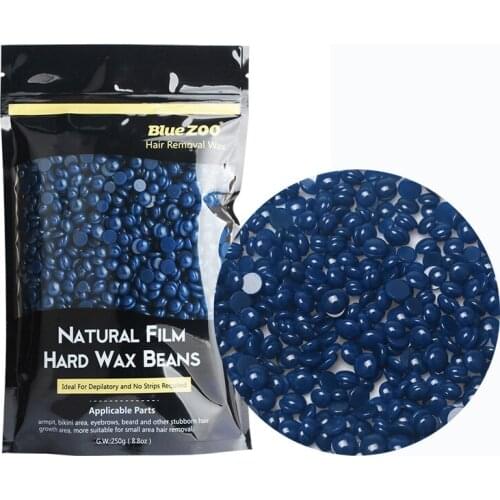 Free Paper Depilatory Wax Hair Removal Wax Beans Solid Waxing Bean Treatment Particle Chamomile 250G Loaded Body Hair Removal