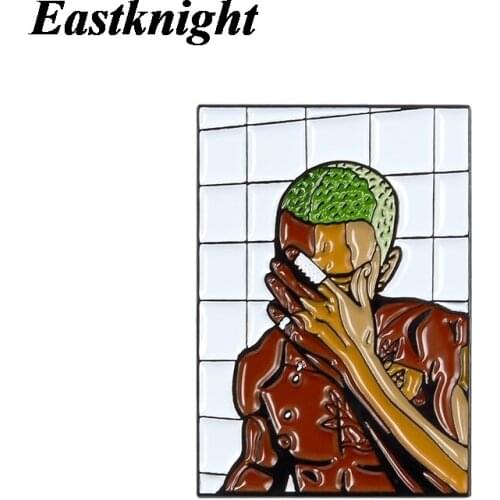 K1842 Eastknight Anime Pins Enamel Pins and Brooches for Women Men Lapel Pin Backpack Bags Badge Collection Gifts 1PCS