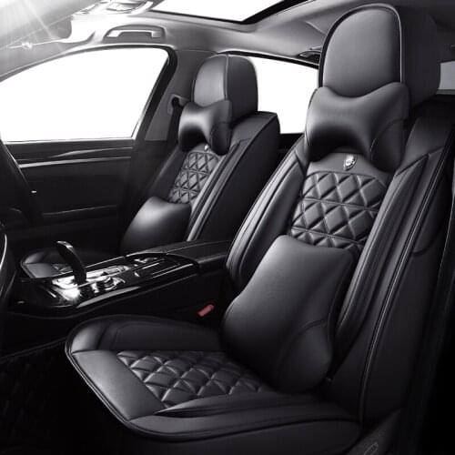 ZHOUSHENGLEE Car Seat covers for Land Rover all models Rover Range Evoque Sport Freelander Discovery car styling car accessories