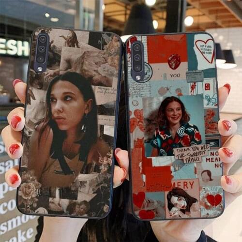 Millie Bobby Brown Stranger Things Phone Case For Samsung A51 A71 A40 A50 A70 A10 A20 A30 A6 A7 A8 A9