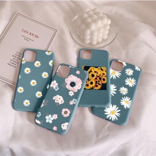 Flower Case For Samsung Note 20 S20 Ultra 10 Lite 9 8 S10 S9 S8 Plus A21S A20e A01 A30 A50 A70 A41 A51 A71 A40 A31 A20 Etui