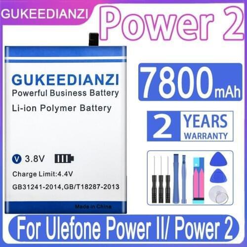 GUKEEDIANZI Ulefone Power 2 Phone Batteries China
