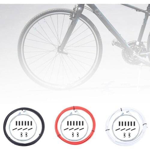 Mountain Road MTB Bicycle Bike Brake Cable Housing Line Ferrules End Caps Kit for bike