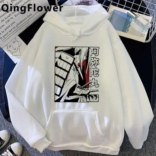 Shaman King Yoh Asakura Amidamaru hoodies male plus size printed Korea Ulzzang men clothing hoody printed