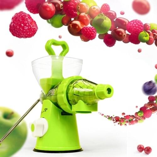 Kitchen Home Multiple Functions Mini Orange Juicer Lemon Watermelon Juicer Small Household Crank Single Auger Juicer