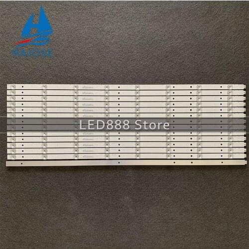 New 1Set=14Piece LED Backlight Strip 8Lamps CRH-K75EMC3030140875R For for HAIER 75 TV 75UG6550G K75EMK W75 75V2 Rtu7575-b