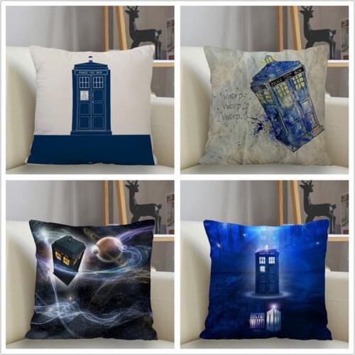 Musife New Custom Doctor Who Pillowcase Sofa Decorative Cushion Cover Pillowcase Home Decor Drop Shipping Wholesale