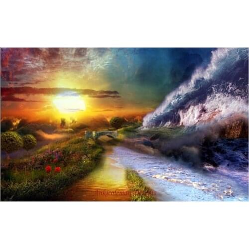 Needlework for embroidery DIY DMC High Quality - Counted Cross Stitch Kits 14 ct Oil painting - Nice Dream