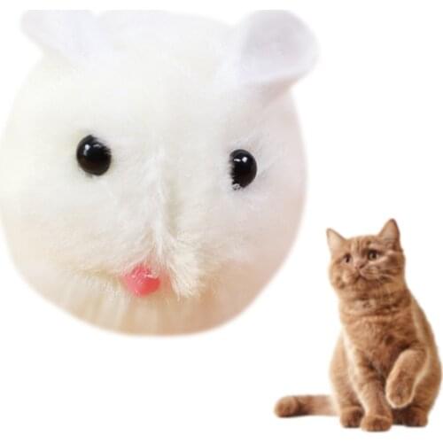 Funny Cat Chewing Toy Plush Rabbit Shape Cat Bite Resistant Toy Cat Teething Toy For Kittens Pet Dog Creative Toy Cats Favors