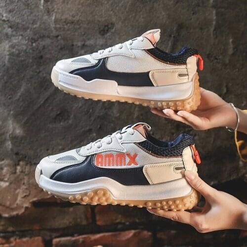 2021 Autumn New Womens Sneakers Shoes Fashion Casual Lace-up Sports Shoes for Women sneakers 9401