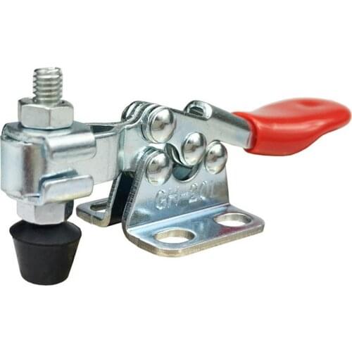 1/2pcs Horizontal Toggle Clamp Woodworking Compressor for Carpentry Hand Tools Toggle Clamps Woodworking Fix Clip Tools