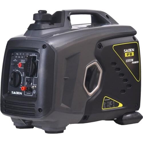 1000W power silent portable electric motor household engine gas petrol digital inverter gasoline generator 220 V 220V SADEN 1KW