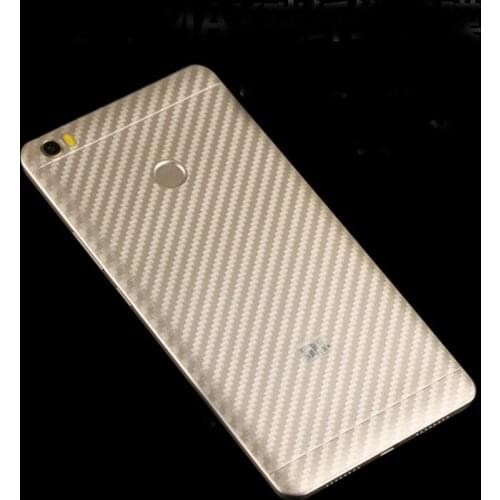 2Pcs Back cover Protector 3D Carbon Fiber Rear Cover Screen Protective Guard Film For Xiaomi max 1/2/3 non-slip Accessories