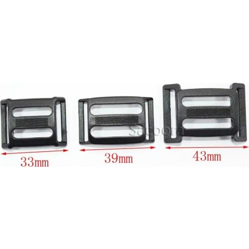 5pcs Plastic Multi-function Tri-Glide Slider Adjust Arched Buckle Bag Webbing Strap Parts Accessories 3 Size Pick 3/4" & 1"