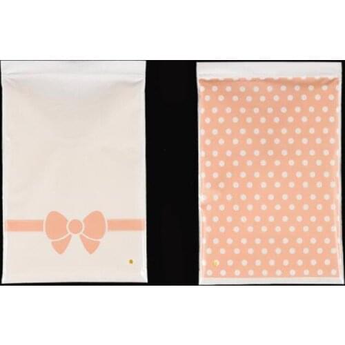 50pcs Cute Bowknot Dot Printing Bag Home Travel Luggage Clothes Underwear Organizer Storage Bag Pouch