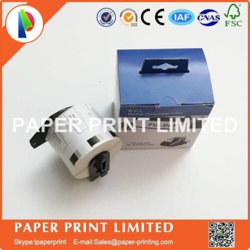 8 Rolls Compatible DK-11209 Label 62mm*29mm Compatible for Brother Label Printer All Come With Plastic Holder 800Pcs/Roll