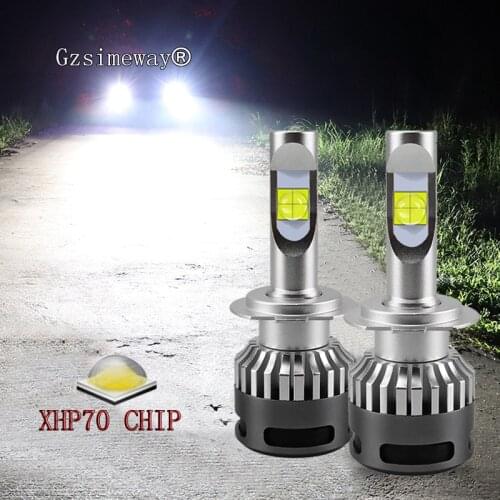 H7 Led H4 H1 H8 H11 HB3 9005 HB4 9006 D1S D2S 9004 Led Headlight 6000K xhp70 chip 110W 13200LM Car Light Bulbs Auto fog Lamp 12V