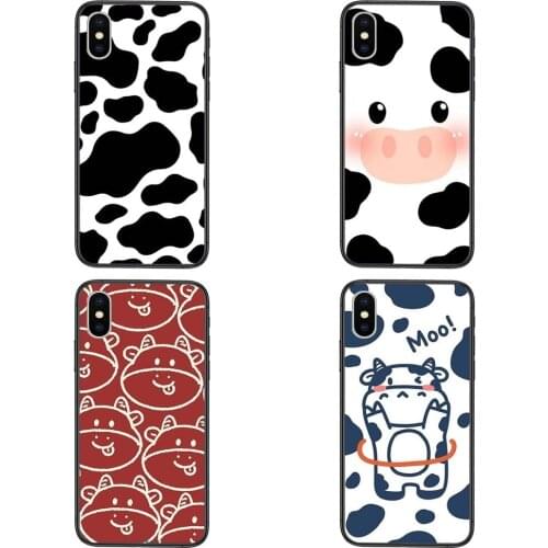 Dairy Cattle Cow Speckle Cute Cheap Mens TPU Cell Phone Cover Case For Galaxy A02 A22 A71 A51 A50 A42 A40 A32 A31 A30S A21S A20