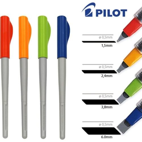 Liner Pen English Calligraphy Comics Gradient Brush ink Parallel Design Pen Set 1.5mm 2.4mm 3.8 mm 6mm with Bonus Ink