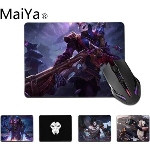 Maiya Top Quality League of Legends Jhin Laptop Gaming Mice Mousepad Top Selling Wholesale Gaming Pad mouse