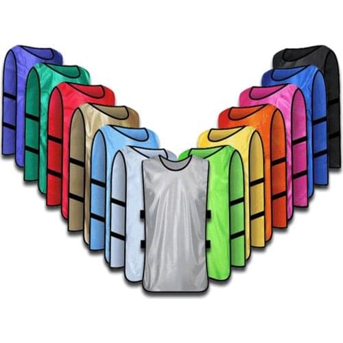 Outdoor Children Training Pinnies Kids Football Soccer Basketball Gym Cycling Vest breathable Jerseys Sports Accessories