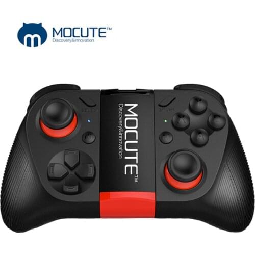 MOCUTE 050 Wireless Gamepad Bluetooth 3.0 Game Controller Joystick Mini Gamepad Fit Android/iSO Phones Android Smartphone TV BOX