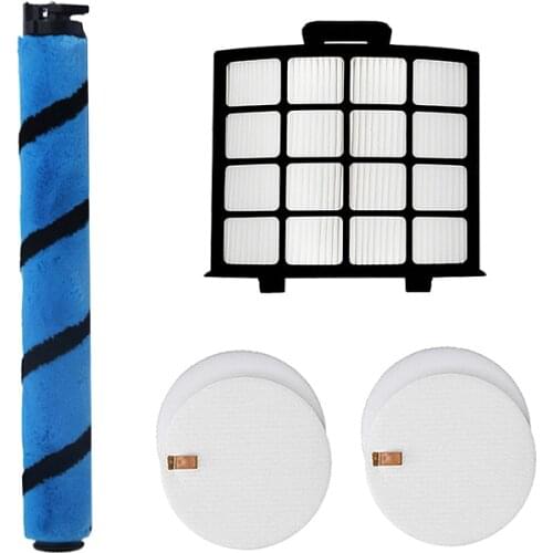 Roller Brush HEPA Filter Foam Set For Shark Vertex DuoClean PowerFin Upright Vacuum AZ2000, AZ2000W, AZ2002