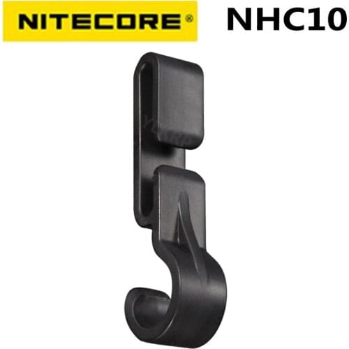NITECORE NHC10 4 Pcs/ Pack HELMET CLIP Mounting A Headlamp on Thin-edged Helmet 4 Packs Perfect for Your Headlight