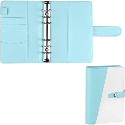 Budget Binder, for A6 Filler Paper,Loose Leaf Mini Binder Cover with Unique Snap Buckle,A6 Budget Binder for Budgeting