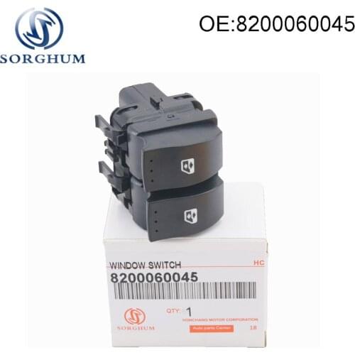 Front left electric power window switch 8200060045 For Renault Clio II
