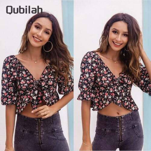 Женские базовые футболки Qubilah China At AliExpress