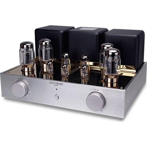 ROYANGES KT-88 KT88 Tube Amplifier 6N8P 6201 6N4 Tube Amplifier 55W Hifi Digital amp