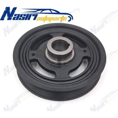 Engine Harmonic Balancer Crankshaft Pulley for NISSAN HR16DE 1.6 BLUEBIRD SYLPHY G11 2005-2009 NISSAN CUBE Z12 2009