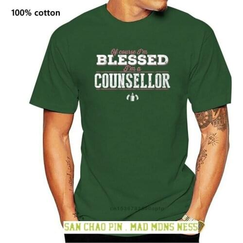 Counselor of course in the Blessed! Stylish T-Shirt Womens