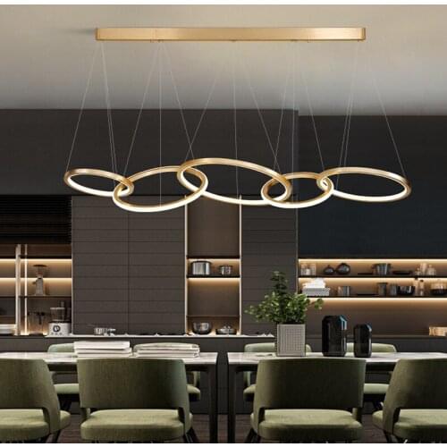 Modern Art Deco Led Chandeliers Lighting Dining Room Led Chandelier Lamp Shop Decor Hanging Light Fixtures Suspension Luminaire