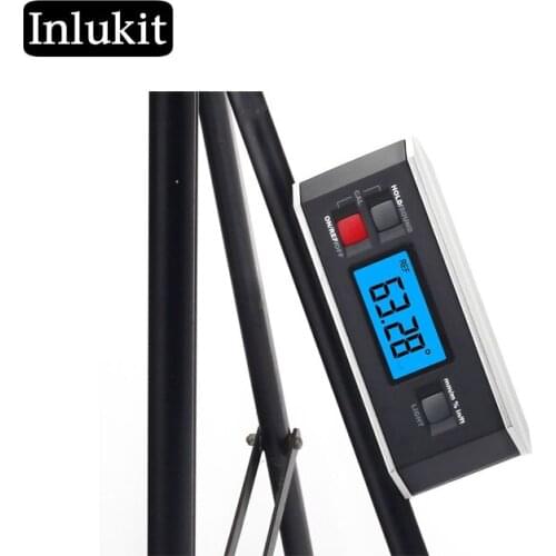 3-in-1 Digital Protractor Angle Finder Inclinometer 360 degree with Angle Sensor Technology Tilt + Magnetic V-Groove TLB-08