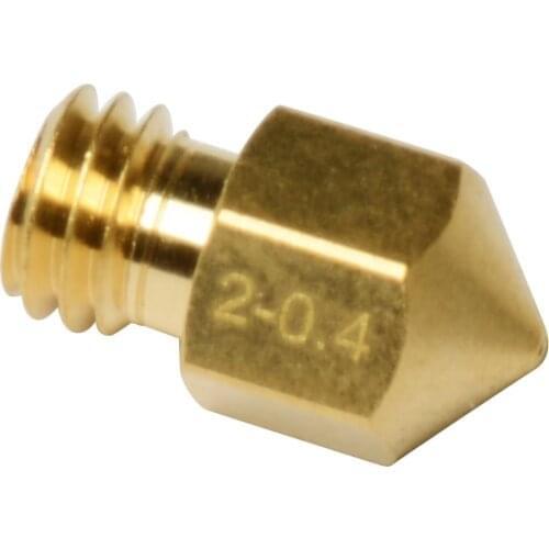 4 PCS MK8 Nozzle M6 Blunt 0.4mm Suit For Geeetech A10/A20/A30 3d Printer