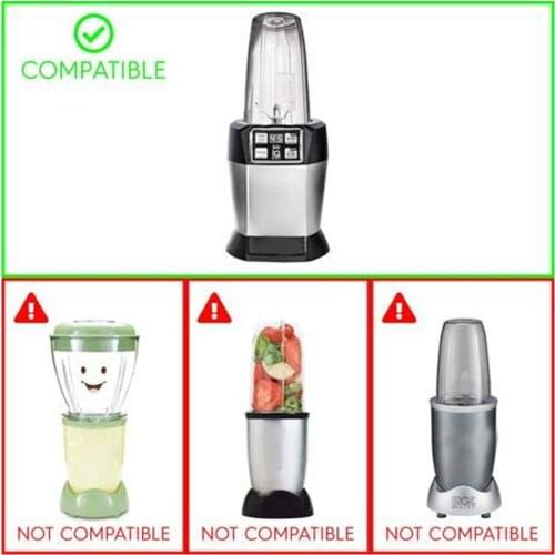 6/7 Fins Blender Extractor Blades Replacement Parts for Nutri Ninja Blender