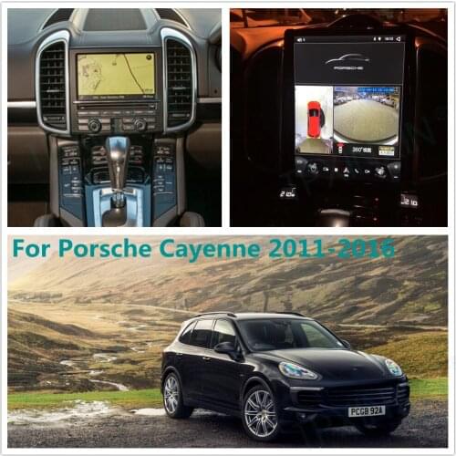 9.0 For Porsche Cayenne 2011 - 2016 Android Car Stereo Car Radio with Screen Tesla Radio Player Car GPS Navigation Head Unit