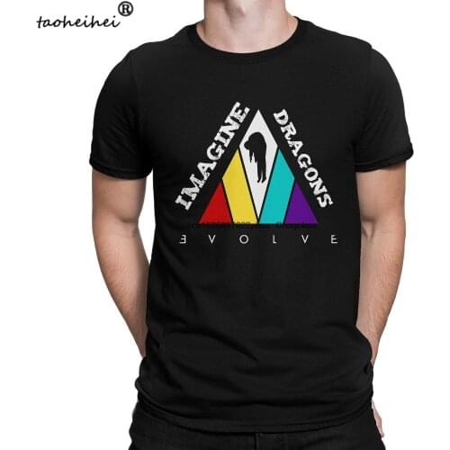 Imagine Dragons Evolve T Shirt High Quality Cotton Tee Womens and Mens Sizes