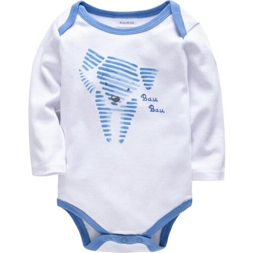 Honeyzone new baby girl clothes romper playsuits dog print jumpsuit tops newborn infant cotton One-Piece Suit full sleeve onesie