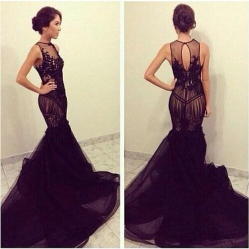 Bodycon Sexy Women Dress Elegant African Ladies Mermaid Lace appliques Wedding Evening Party Maxi Dresses 2021 New Year Clothes