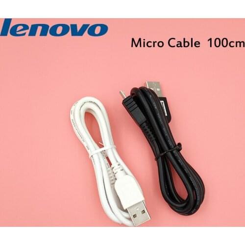 Original Lenovo Charger Cable 2A 100cm Micro USB Data Line For Lenovo Vibe P2 P1 K5 Spelen S5 Pro K6 a536 K3 K5 note S5830 K320t