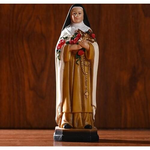 Resin crafts nun hand care holy baby ornaments