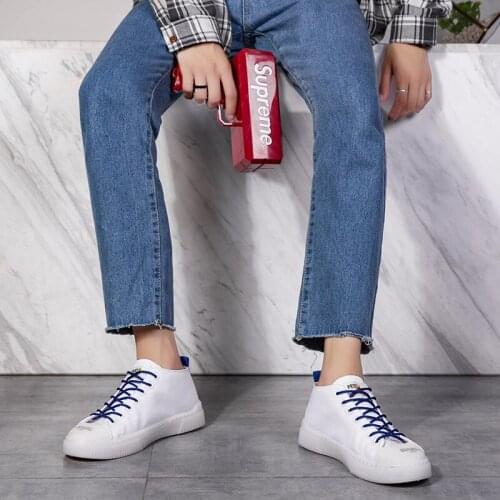 Casuales Sneakers top sapato black man casual causal shoes Fashion hot zapatos Light para on shoe Shoes Casual de high korean