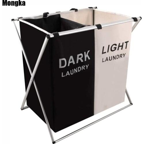 Foldable Portable Large Dirty Clothes Basket Organizer for Bathroom Bedroom Home, Laundry Hamper Basket Sorter