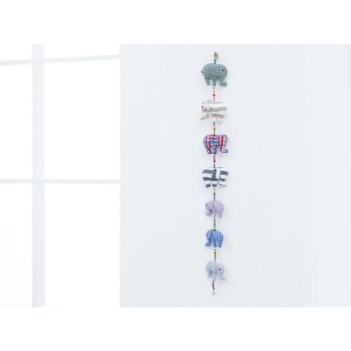 Elephant 7-Piece Elephant of Blessings - Door Wall Decoration